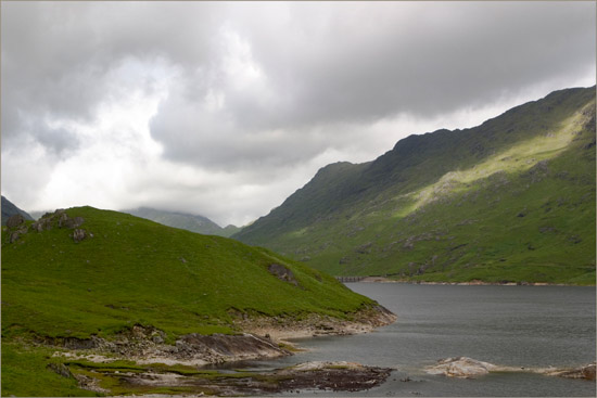 Damned and doomed – near Cruadhach at Loch Quoich's West end